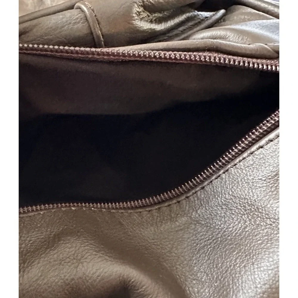 Genuine Brown Leather Backpack Mexico Handmade Sling or Double‎ Strap Unisex